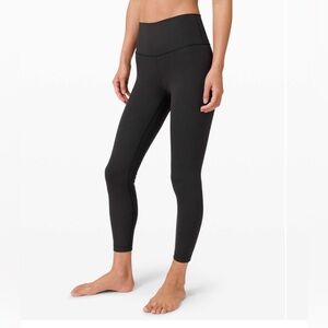 Lululemon Wunder Under High-Rise Tight 25" *Full-On Luxtreme Black size 16
